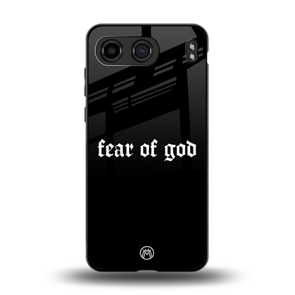 fear of god back phone cover | glass case for oneplus nord 4