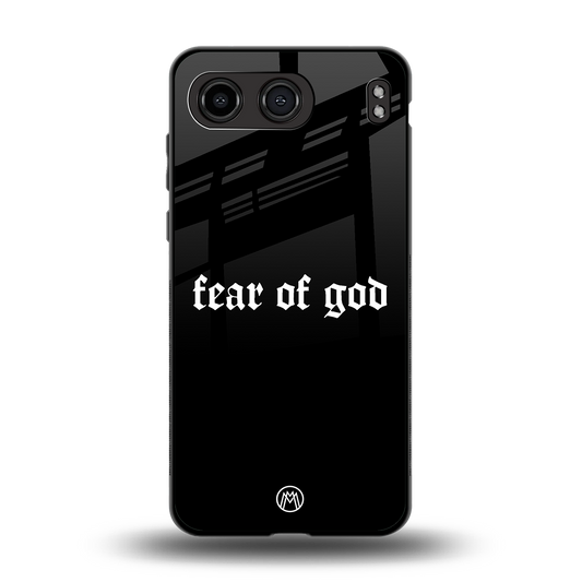 fear of god back phone cover | glass case for oneplus nord 4