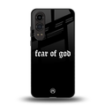 fear of god back phone cover | glass case for oneplus nord ce 4 lite