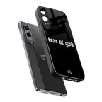 fear of god back phone cover | glass case for oneplus nord ce 4 lite