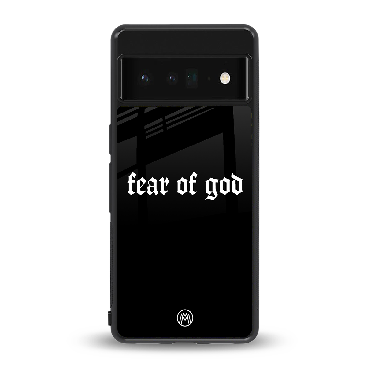 fear of god back phone cover | glass case for google pixel 6 pro