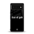 fear of god back phone cover | glass case for google pixel 6