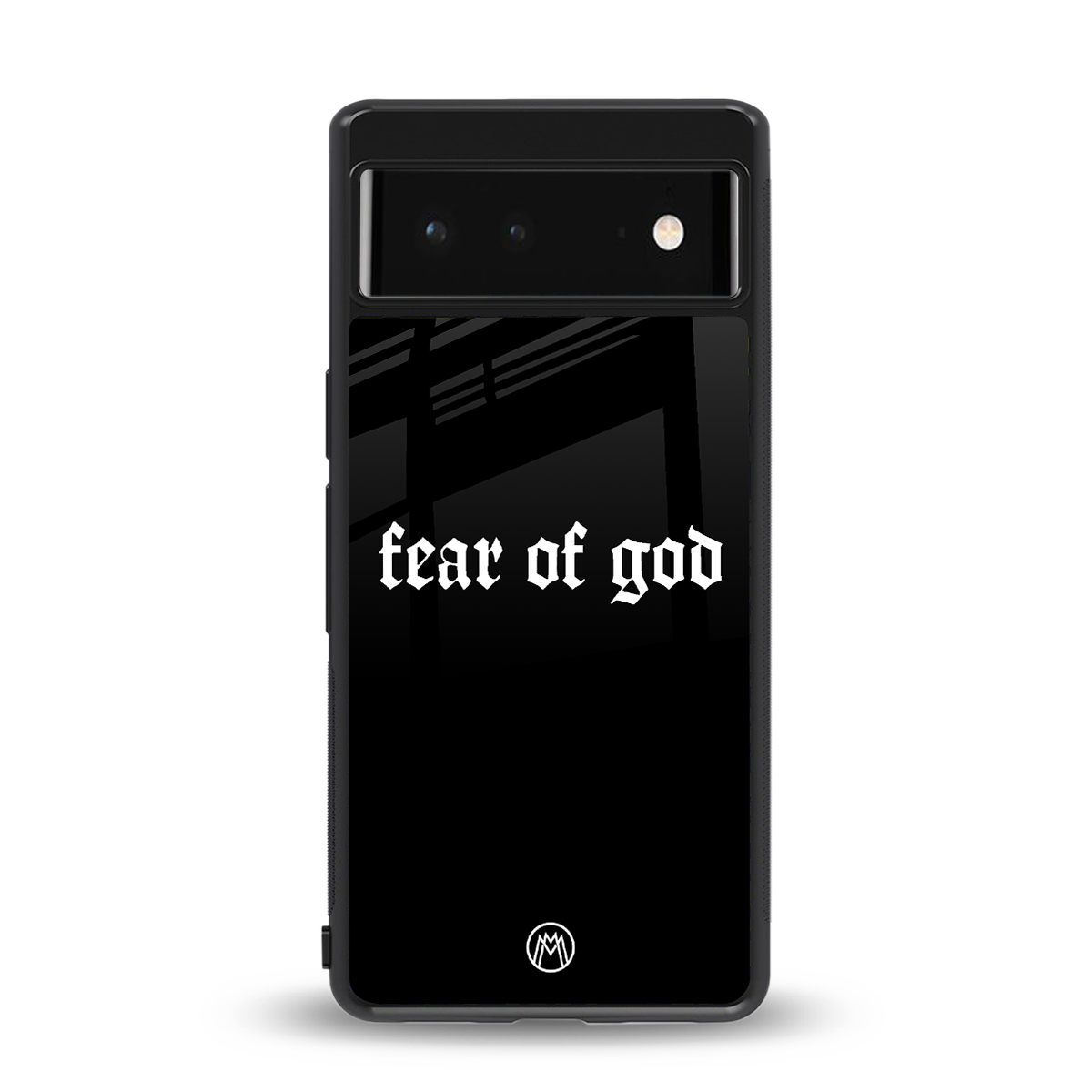 fear of god back phone cover | glass case for Google Pixel 6A