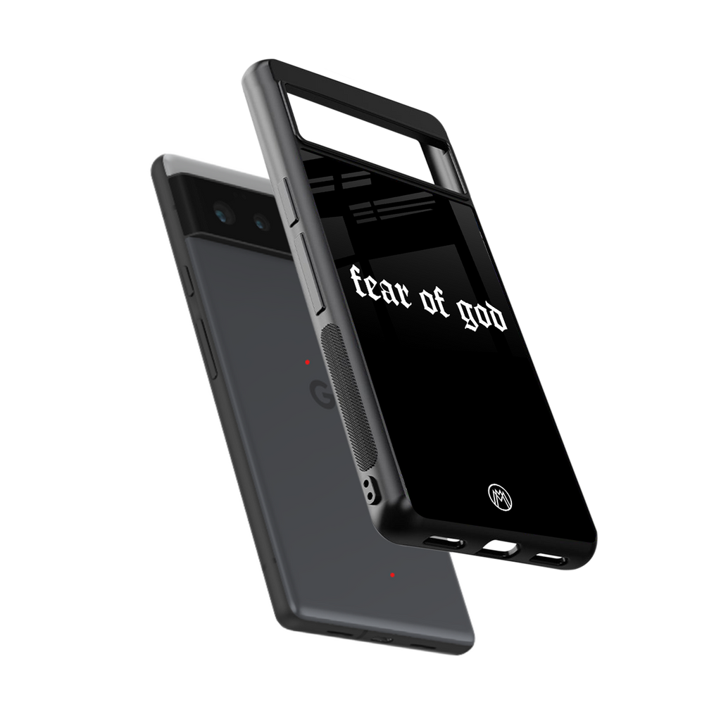 fear of god back phone cover | glass case for google pixel 6