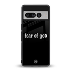 fear of god back phone cover | glass case for google pixel 7 pro