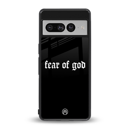 fear of god back phone cover | glass case for google pixel 7 pro