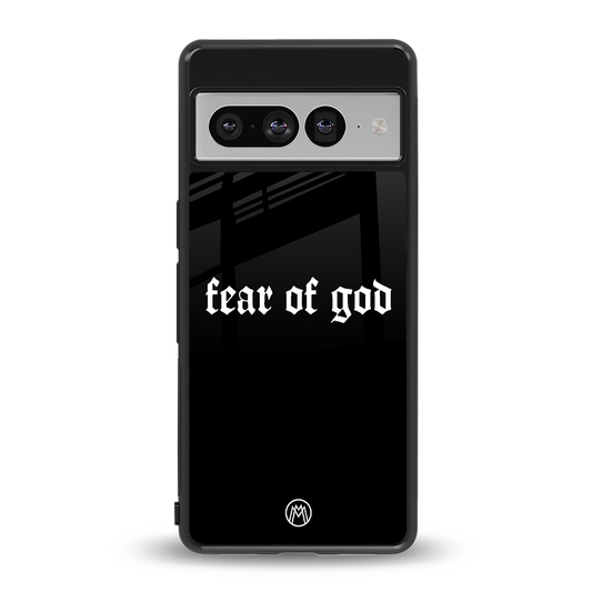fear of god back phone cover | glass case for google pixel 7 pro