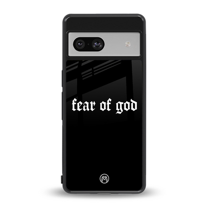 fear of god back phone cover | glass case for Google Pixel 7