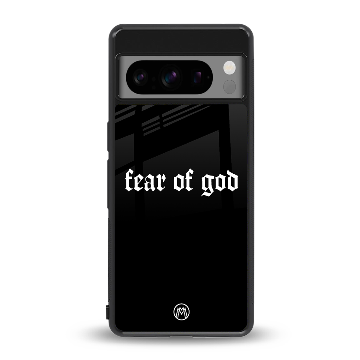 fear of god back phone cover | glass case for google pixel 8 pro