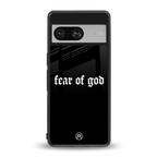fear of god back phone cover | glass case for Google Pixel 8