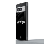 fear of god back phone cover | glass case for Google Pixel 8