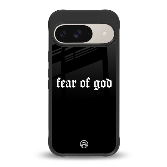 fear of god back phone cover | glass case for google pixel 9
