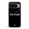 fear of god back phone cover | glass case for google pixel 9 pro
