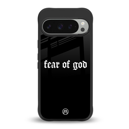 fear of god back phone cover | glass case for google pixel 9 pro