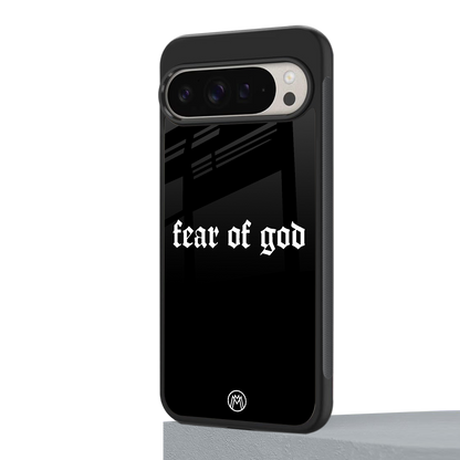 fear of god back phone cover | glass case for google pixel 9 pro xl