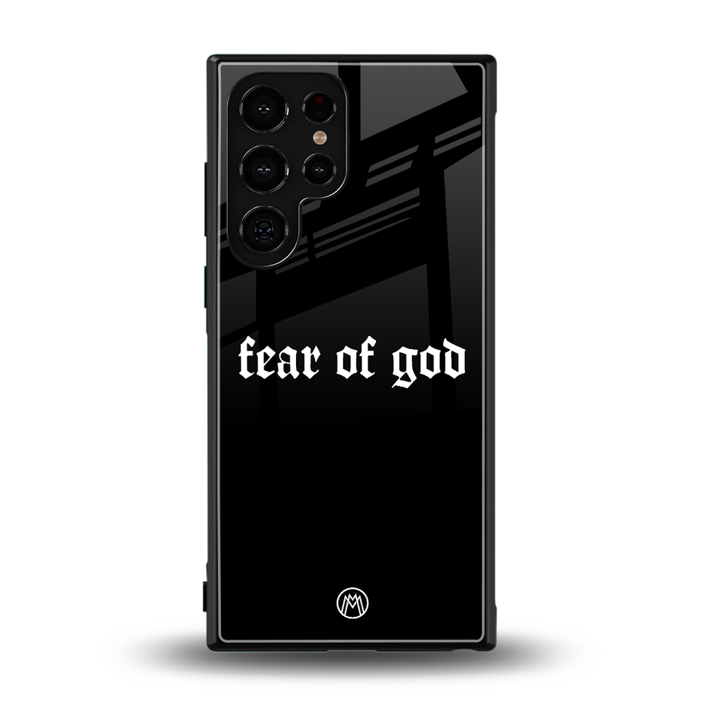 fear of god back phone cover | glass case for samsung galaxy s23 ultra
