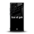 fear of god back phone cover | glass case for samsung galaxy s23 ultra