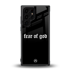 fear of god back phone cover | glass case for samsung galaxy s23 ultra