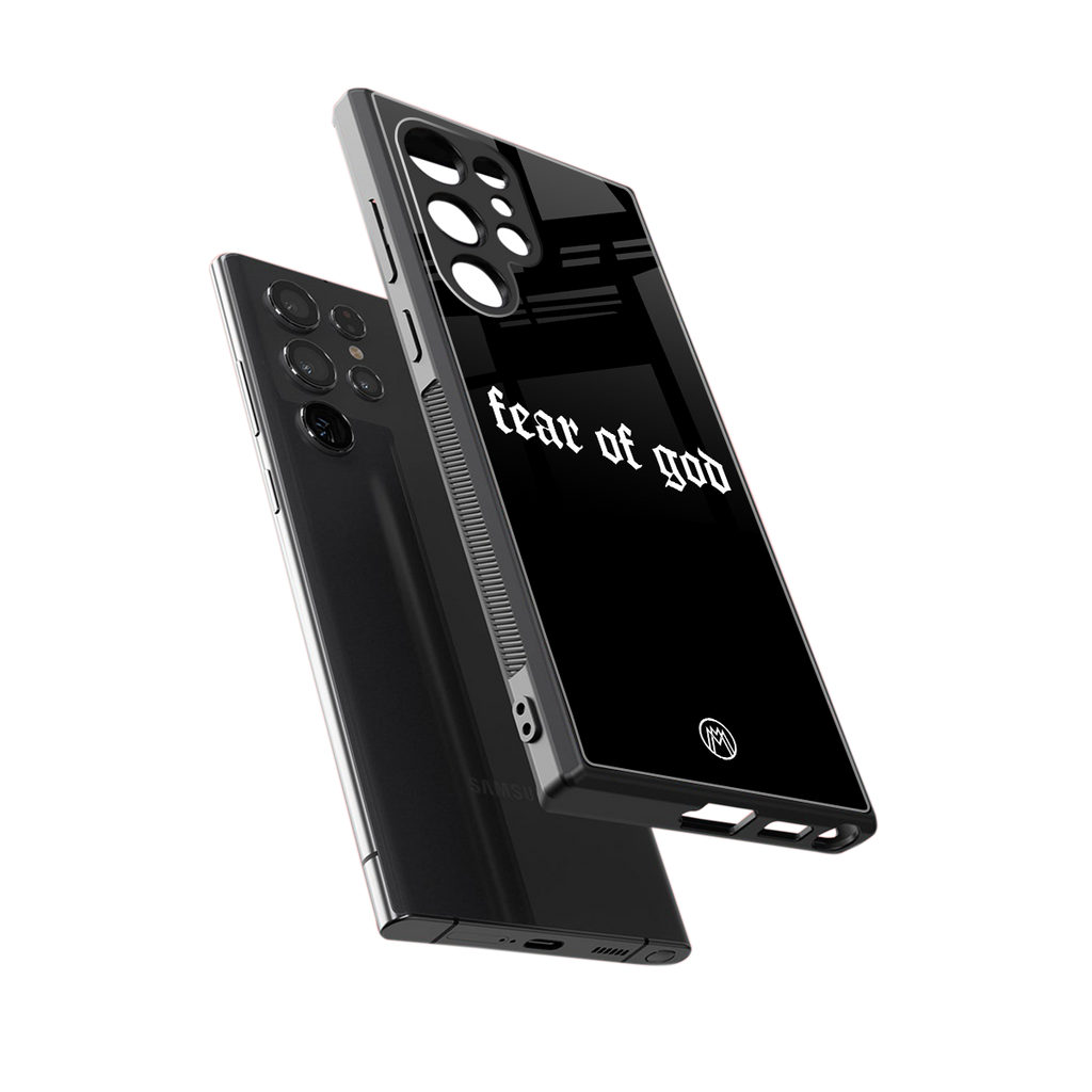 fear of god back phone cover | glass case for samsung galaxy s23 ultra