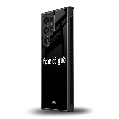 fear of god back phone cover | glass case for samsung galaxy s24 ultra