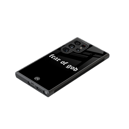fear of god back phone cover | glass case for samsung galaxy s24 ultra