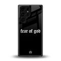 fear of god back phone cover | glass case for samsung galaxy s25 ultra
