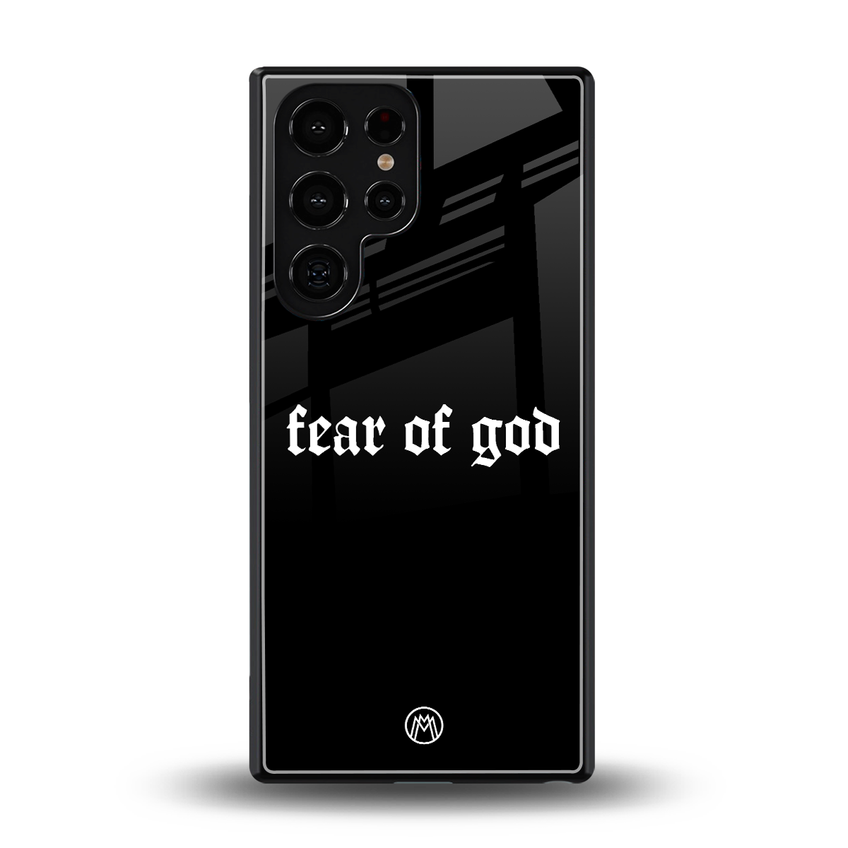 fear of god back phone cover | glass case for samsung galaxy s25 ultra