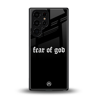 fear of god back phone cover | glass case for samsung galaxy s25 ultra
