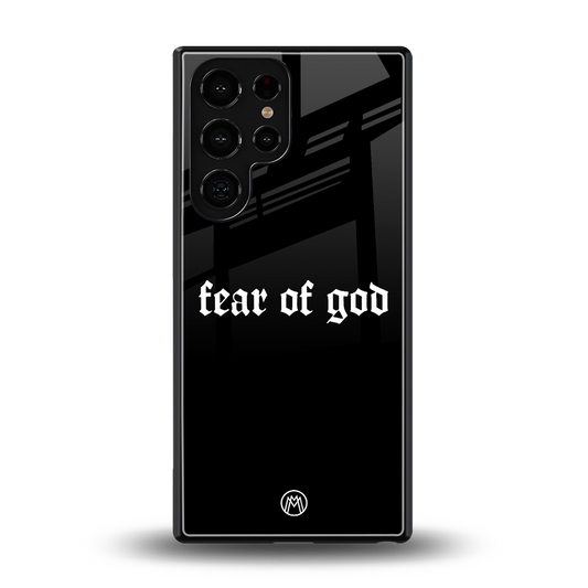 fear of god back phone cover | glass case for samsung galaxy s25 ultra