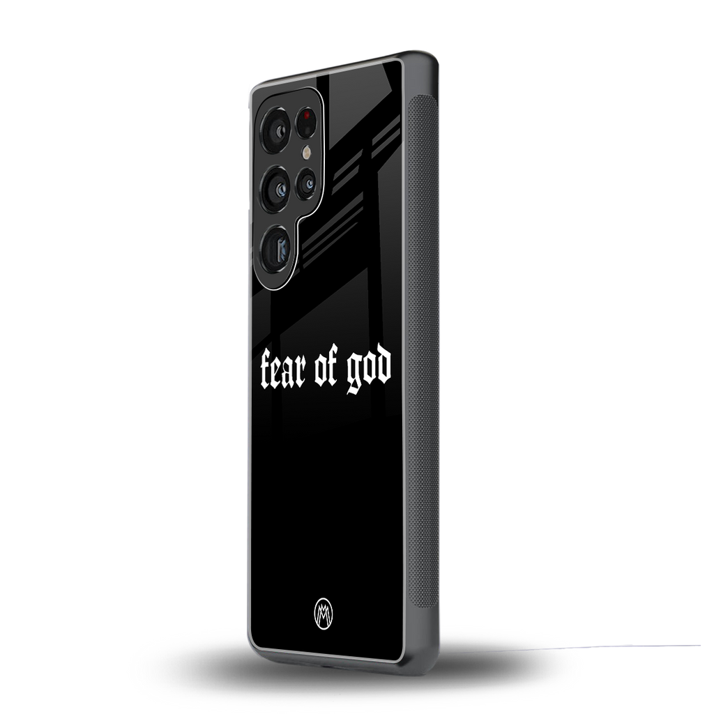 fear of god back phone cover | glass case for samsung galaxy s25 ultra