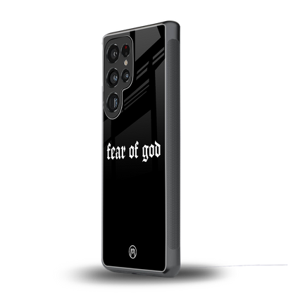 fear of god back phone cover | glass case for samsung galaxy s25 ultra