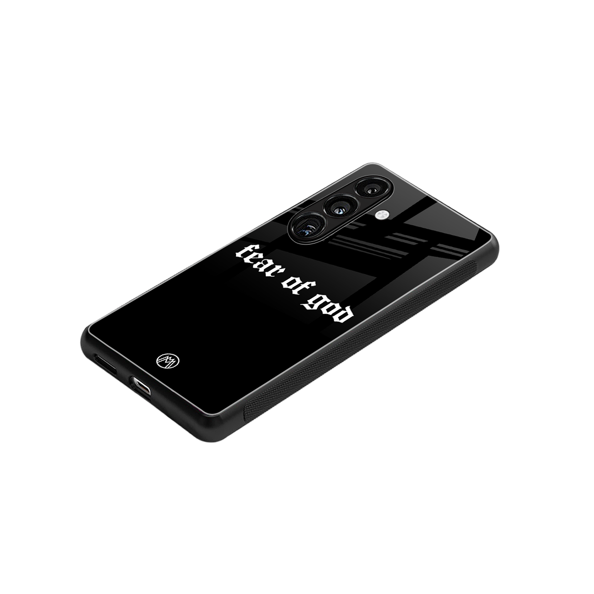 fear of god back phone cover | glass case for samsung galaxy s24 fe