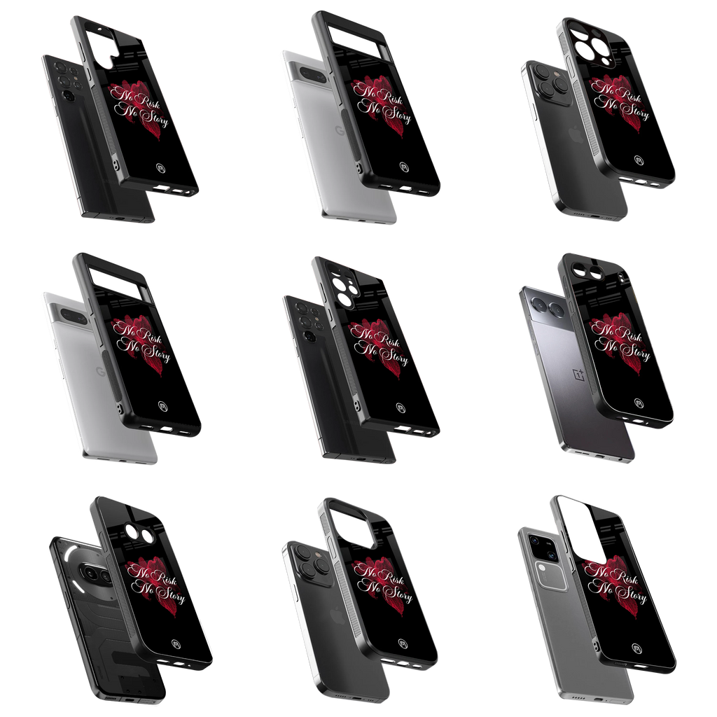 Durable Glass Back Mobile Case for iPhone, Samsung, OnePlus, Google Pixel, Redmi, Vivo, Oppo