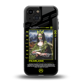 fearless mona lisa back phone cover | glass case for iphone 13 mini