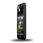 fearless mona lisa back phone cover | glass case for iphone 13 mini