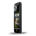 fearless mona lisa back phone cover | glass case for iphone 13 pro max