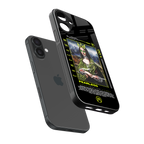 fearless mona lisa back phone cover | glass case for iphone 16 plus
