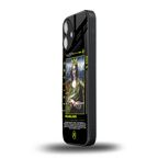 fearless mona lisa back phone cover | glass case for iphone 16
