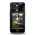 fearless mona lisa back phone cover | glass case for oneplus nord 3