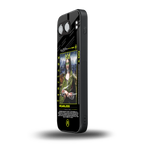 fearless mona lisa back phone cover | glass case for oneplus nord 4