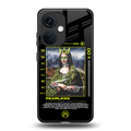 fearless mona lisa back phone cover | glass case for oneplus nord ce 3