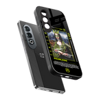 fearless mona lisa back phone cover | glass case for oneplus nord ce 4