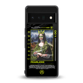 fearless mona lisa back phone cover | glass case for google pixel 6 pro