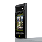 fearless mona lisa back phone cover | glass case for google pixel 6