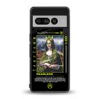 fearless mona lisa back phone cover | glass case for google pixel 7 pro