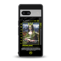fearless mona lisa back phone cover | glass case for Google Pixel 7