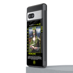 fearless mona lisa back phone cover | glass case for Google Pixel 7