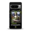 fearless mona lisa back phone cover | glass case for google pixel 8 pro