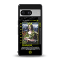 fearless mona lisa back phone cover | glass case for Google Pixel 8