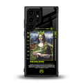 fearless mona lisa back phone cover | glass case for samsung galaxy s23 ultra